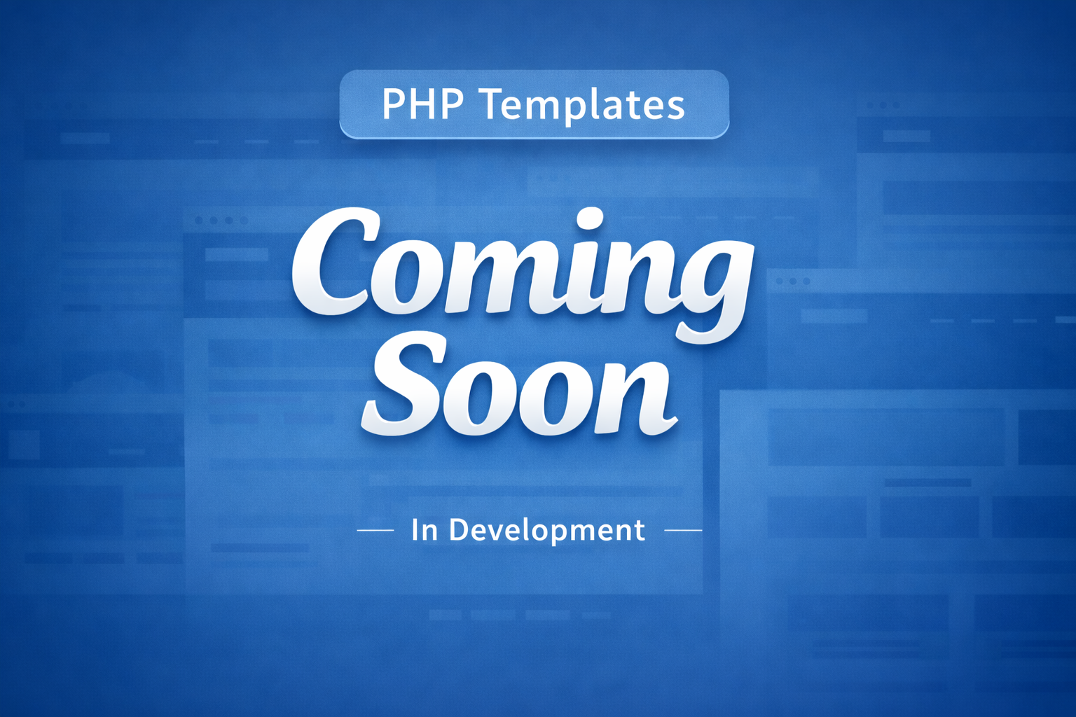 PHP Business Template